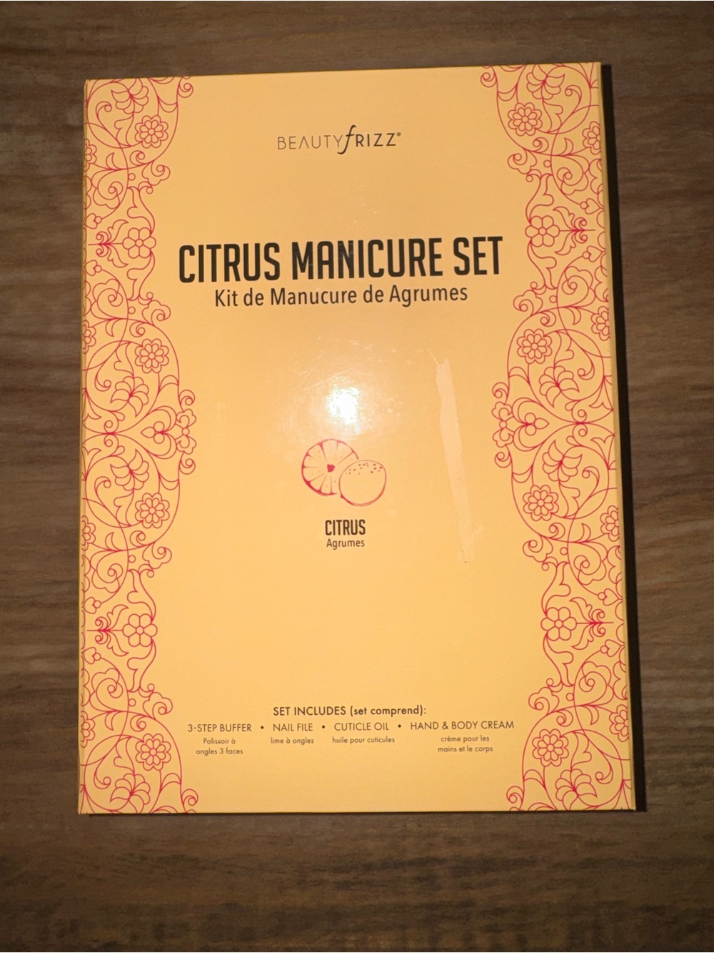 Beauty Frizz Citrus Manicure Set - Retail $79.95 New in Box. Unopened